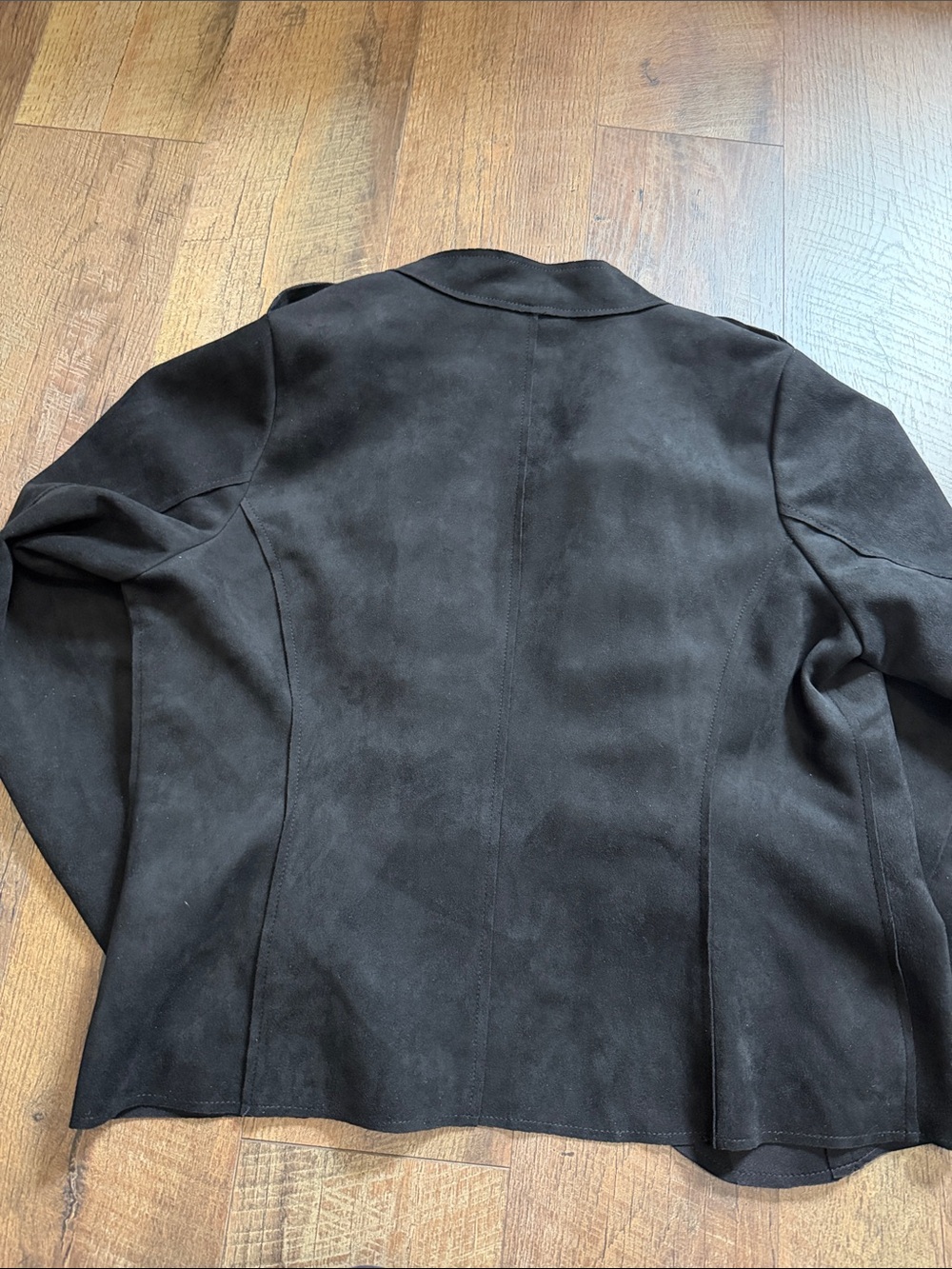 Molly Bracken Black Double-Breasted Military Jacket - Picture 12 of 12
